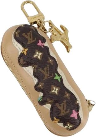 Louis Vuitton Pre-owned Accessories, female, Brown, Size: ONE SIZE Pre-owned Canvas Pouch