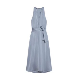 iBlues Midi Dresses, female, Blue, Size: 2XS Iblpioggia Dress