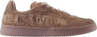 Alexander Wang Vintage Pink Leren Sneakers - Dames - Sneakers - Roze - 35 EU - Leer - Schoenen