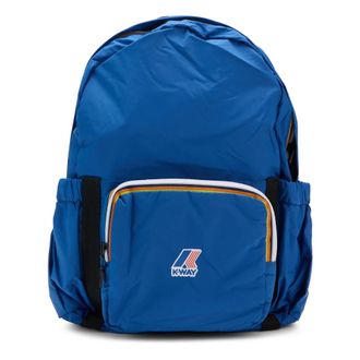 K-Way Le Vrai 4.0 Rugzak - Heren - Tassen - Blauw - Maat: ONE Size Nylon