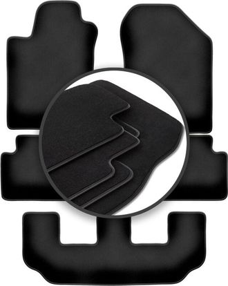 OEM Alfombrillas Premium Para Toyota Corolla Verso Ii 7 Plazas (2004-2009)