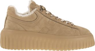 Hogan H Stripes Nubuck Trainer