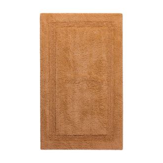 Wecon Home Alfombra de ba&ntilde;o terracota de algod&oacute;n 60x100