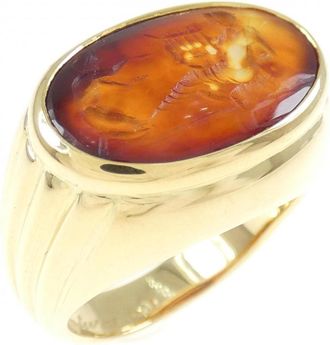 Bulgari Yellow Gold Yellow Gold (18K) Band Ring (Pre-Owned)