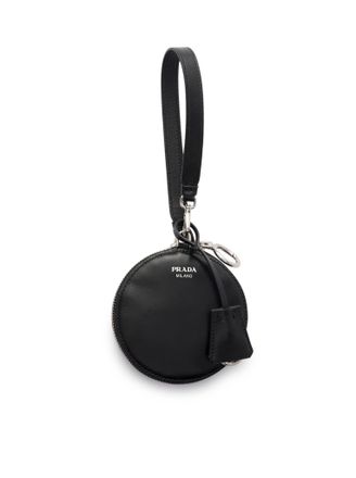 Prada FOLDABLE MINI BAG IN RE-NYLON AND LEATHER - Prada - Woman