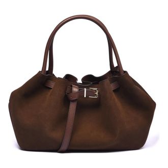 Baldinini Suede Handbag - female - Baldinini - Handbags - Brown - ONE SIZE - Bags