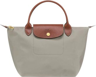 Longchamp Dames, Tassen, Grijs, Maat: ONE Size Leer