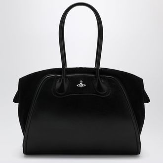Vivienne Westwood Shirley black duffle bag
