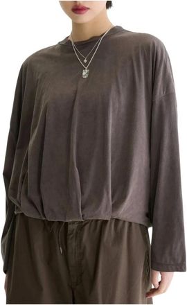 Bellerose Dames, Tops, Bruin, Maat: S/M Lame