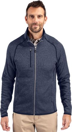 Cutter & Buck Mainsail Sweater-Knit Mens Full Zip Jacket