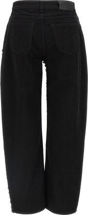 Stella McCartney Womens Black Cotton Jeans Denim Clothing