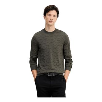 A|X Armani Exchange Hombre, Jerseys, Verde, Talla: S