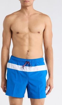 Speedo Colorblock Volley Swim Trunks in Blue at Nordstrom Rack, Size Xx-Large