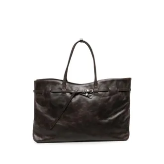 Margesherwood Buckle-detail Leather Shoulder Bag