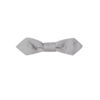 Dolce & Gabbana Papillon in seta ricamata - - Accessories - Uomo - Grigio - ONE SIZE