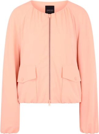 Marc Cain Dames, Jassen, Oranje, Maat: 3XL Synthetisch