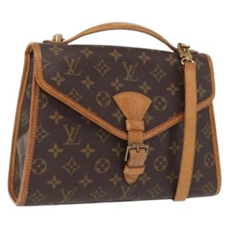 Louis Vuitton Pre-owned Shoulder Bags, female, Brown, Size: ONE SIZE Pre-owned Monogram Bel Air Hand Bag 2way
