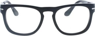 Persol Stijlvolle Zonnebril met Uniek Ontwerp - Heren - Brillen - Zwart - 52 MM - Accessoires