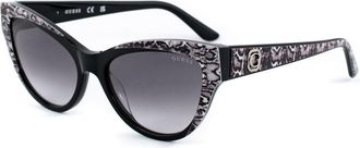 Guess Black Acetate Womens Sunglasses