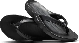 Nike Womens Marina Slides in Black | IH2381-001