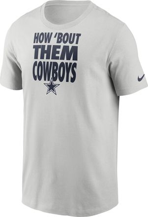 Nike Dallas Cowboys Essential Nike Mens NFL T-Shirt in Grey | N1990BB7RD-U7G
