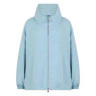 Moorer Light Jackets, female, Blue, Size: XS Light Jacket in Technical Fabric