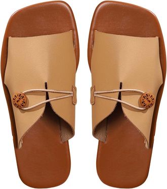 Generic Princess Shoes Womens Heel Womens Beach Sandals Hollow Casual Slippers Flat Shoes Sandals Worn Womens Shoes Collectors, brown, 8.5 UK