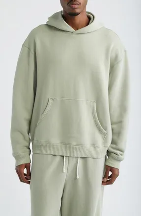 Elwood Organic Cotton Hoodie in Sage at Nordstrom, Size Xx-Large