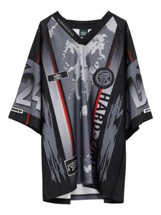 Umbro Hard Times T-shirt - Zwart