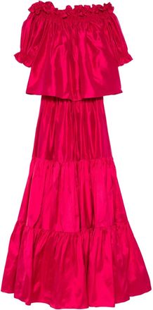 Miau by Clara Rotescu Alicante off-shoulder set - FUCHSIA