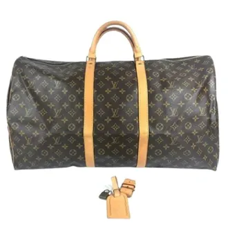 Louis Vuitton Pre-owned Boston Bag - unisex - Louis Vuitton Vintage - Vintage Weekend Bags - Brown - ONE SIZE - Pre-owned