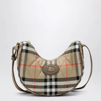 Burberry Horseshoe quilted nylon crossbody bag