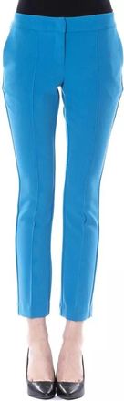 Byblos Polyester Skinny Pants with Lateral Closure