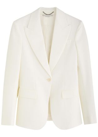 Stella McCartney Stella Mccartney Stretch-wool Blazer - Cream - 44 (UK12 / M)
