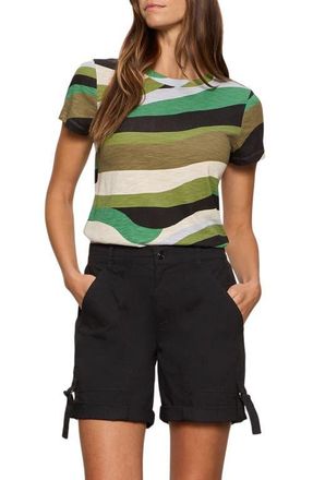 Sanctuary The Perfect T-Shirt in Green Life at Nordstrom, Size Xx-Small