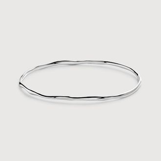 Monica Vinader Sterling Silver Siren Muse Bangle