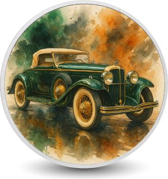 OEM Grandeza Eterna: La Leyenda Esmeralda, Moneda De Plata Fina De 1 Oz