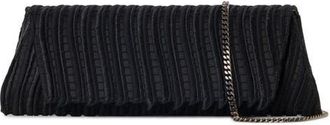 Akris Small Anouk Ladder Stitch Lace East/West Clutch in Black at Nordstrom
