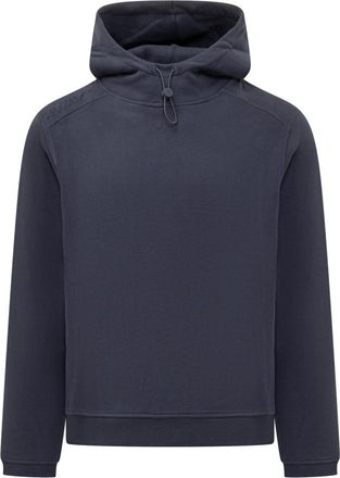 K-Way Blue Solid Hood Sweatshirt