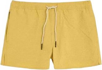 OAS Mens Calo Pull-On Swim Shorts In Yellow