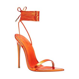 Femme LA Schoenen, Dames, Oranje, 36 EU, Leer, The London Lace-Up