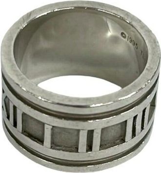 Tiffany & Co. Silver Silver 925 Band Ring (Pre-Owned)
