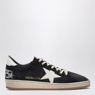Golden Goose Sneakers Ball Star blu scura/bianca in suede e pelle