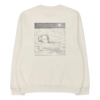 Uniqlo x KAWS Graphic Sweatshirt Beige 467395-01