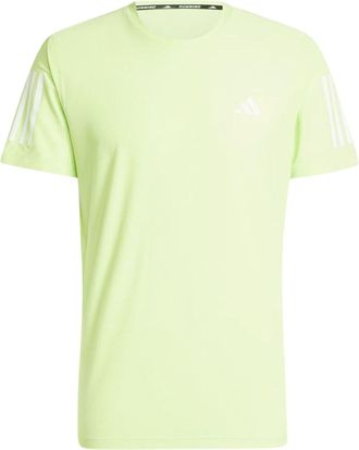 adidas Own the Run T-shirt Asia Sizing Pulse Lime IV5405