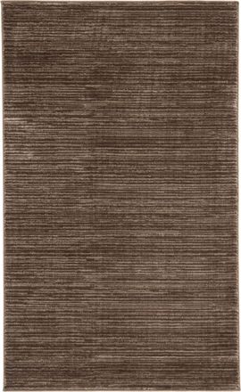 Safavieh Alfombra s&oacute;lido y tonal de polipropileno marr&oacute;n, 122 x 183 cm