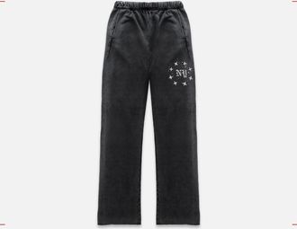 Duke + Dexter Duke + Dexter, Mens NY Paint Splatter Washed Grey Sweat Pant, Size XS