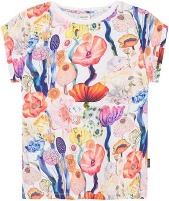 Dedicated T-Shirt Visby Fantasy Flowers T-Shirt f&uuml;r Damen | bunt