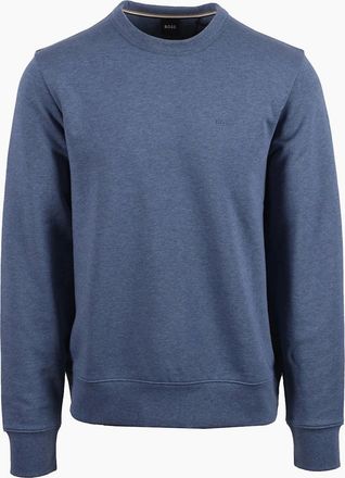 HUGO BOSS Mens Boss Black H SHARPE SWEATSHIRT OPEN BLUE - Navy - Size: 38