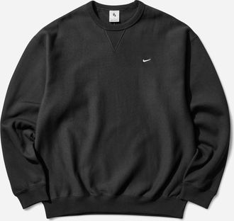 Nike Men s Solo Swoosh Crewneck Sweatshirt Black